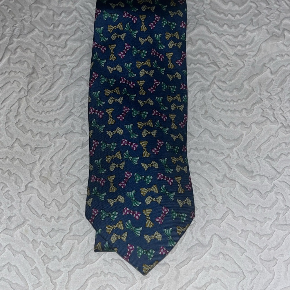 Christian Dior Bow Motif Tie